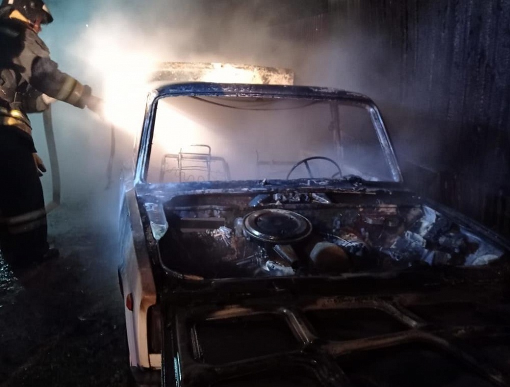 Что горело в Астраханской области в субботу? Нет, не баня
