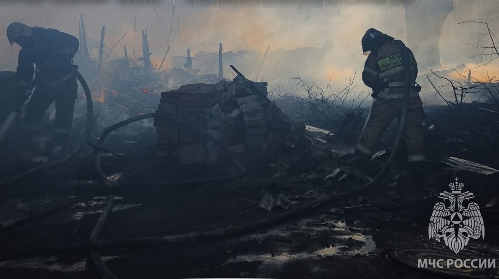 Утром в пожаре погибла астраханка