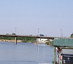 На Милицейском мосту заметили первый движущийся автомобиль