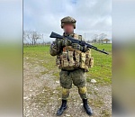 Астраханский контрактник награждён медалью «За мужество»