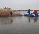 В Астрахани обнаружено тело мужчины, вмерзшего в лед
