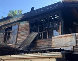 Рано утром в центре Астрахани на пожаре погиб мужчина 