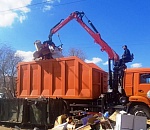 За выходные с улиц Астрахани вывезли более 81 тонны мусора