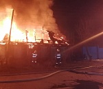 Опубликованы страшные кадры пожара на Московской в Астрахани