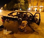 В Астрахани столкнулись три автомобиля