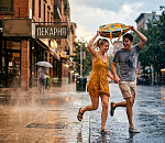Астраханцев ждут грозы, порывистый ветер и до +29°