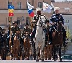  В Астрахани завершился двухнедельный конный поход казаков 