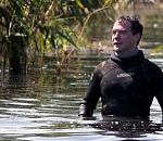 В Астраханскую область на рыбалку приехал Дмитрий Медведев