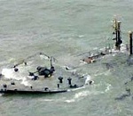 В Волго-Каспийском канале пошел на дно корабль