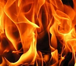 В Астрахани сгорели гараж с автомобилем