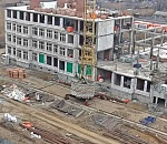 В Ленинском районе Астрахани возводят крупный образовательный объект