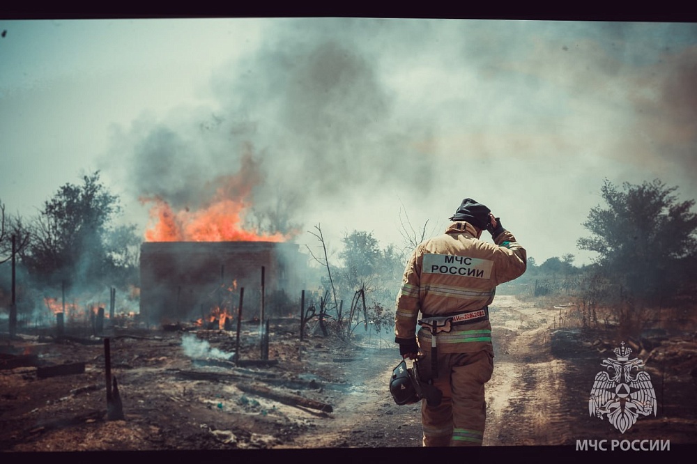 В Астраханской области пожары унесли жизни 27 человек, в том числе двух детей