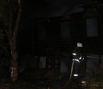 Ночью на одной из улиц Астрахани сгорело дотла здание