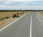 В Астраханской области насмерть разбился мотоциклист