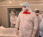 Представители Минздрава РФ побывали в астраханском ковид-госпитале