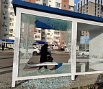 Очередная остановка не устояла под натиском вандалов в Астрахани