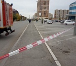 Напротив "Алимпика" в Астрахани из-за обрушения здания перекрыли движение