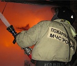 На пожаре в Астрахани погиб мужчина