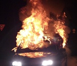 Астраханец поджег автомобиль полиции, думая, что участвует в проверке