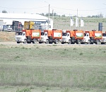 В Астраханскую область доставлена очередная партия спецтехники