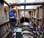 В Астрахани еще на трех участках коммунальных сетей завершился капитальный ремонт