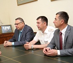 Новый начальник астраханской таможни встретился с губернатором