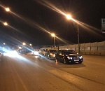 Тройная авария на путепроводе в Астрахани, госпитализирован ребенок