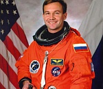 Космонавт, Герой России провел урок для астраханских школьников