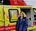 Беременную астраханку доставили на вертолете в АМОКБ