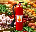 Астраханский рынок не прошел проверку на пожарную безопасность и ему грозит закрытие