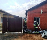 Утренний пожар под Астраханью обернулся смертью