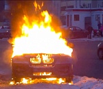 Ночью в Астрахани опять горел автомобиль
