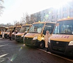 Астраханский автопарк школьных автобусов пополнился 11 новыми машинами