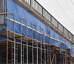 Аэропортовский мост в Астрахани греют тепловыми пушками