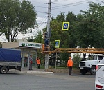 В районе Татар-Базара в Астрахани - новый светофор