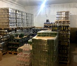 В Астраханской области изъяли баснословное количество пива: видео