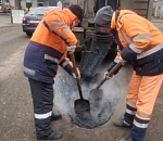 До конца зимы в Астрахани ямочным способом отремонтируют более 500 «квадратов» уличных дорог 