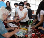 В Астрахани на железнодорожном вокзале отметили День семьи, любви и верности