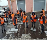 Мэрия: на улицы Астрахани выведено 17 единиц спецтехники