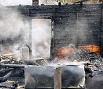 Утром в Астрахани почти два часа полыхал еще один жилой дом