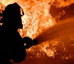 На пожаре под Астраханью погиб мужчина