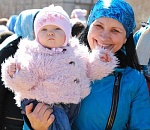 Астраханцы на Благовещенском богослужении