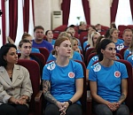 Игорь Бабушкин пожелал удачи в новом сезоне гандболистам «Астраханочки» и «Динамо»