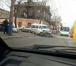 В Астрахани произошло ДТП с участием семи транспортных средств, в том числе троллейбуса