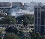 В Астрахани еще один крупный пожар в районе Татар-Базара