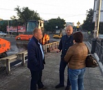 На Адмиралтейском мосту заменили асфальт