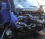 Стали известны подробности утреннего ДТП в центре Астрахани: водитель иномарки погиб