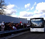 В Астрахани по Кирикилинскому мосту запустили общественный транспорт. Какой?