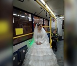 Астраханский синий автобус помог «украсть» невесту