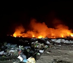 Ночью в Астрахани горели мусор и камыш